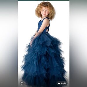 New kids girls party dress size 10